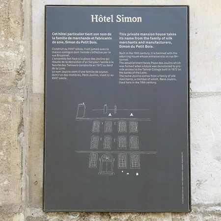 Spacieux Studio, Hotel Particulier En Hypercentre Tours Kültér fotó