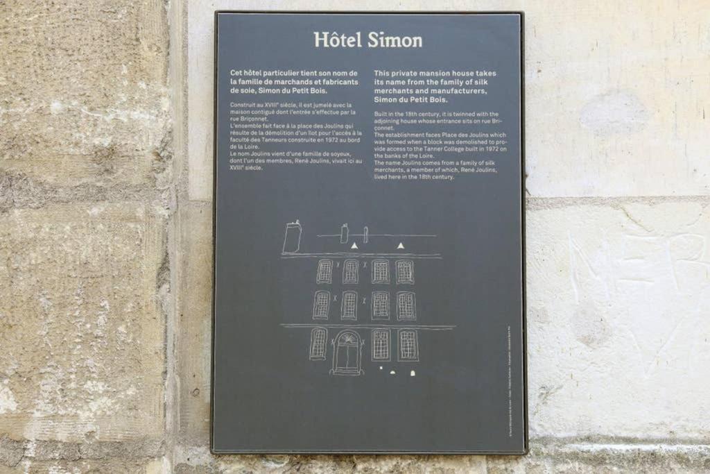 Spacieux Studio, Hotel Particulier En Hypercentre Tours Kültér fotó